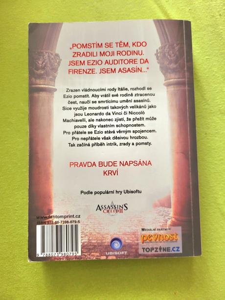 Assasin creed, kniha, 