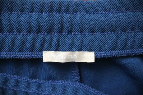 Modré ľahké nohavice, xs