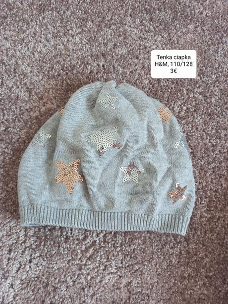 Tenka ciapka, h&m, 110/128, h&m,110