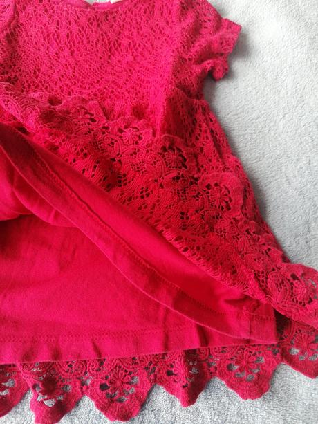 Vianočné šaty, h&m,80