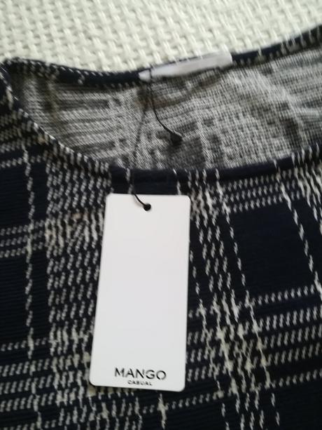 Dámske kockové šaty, mango,s