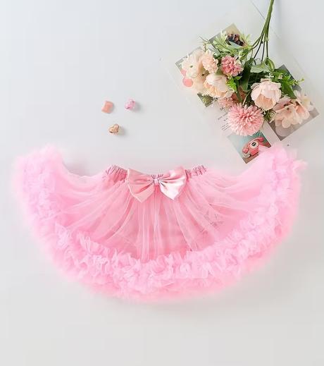 Detská tu tu dolly sukňa baby bledo ružová- veľ.90, 86 / 92