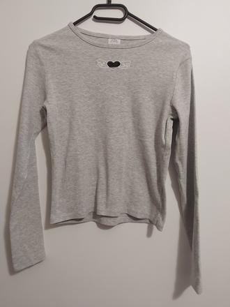 Top s dlhým rukávom s, zara,s