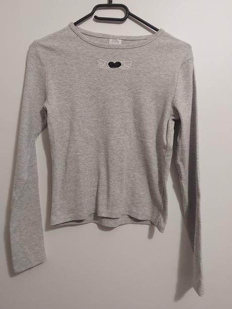 Top s dlhým rukávom s, zara,s