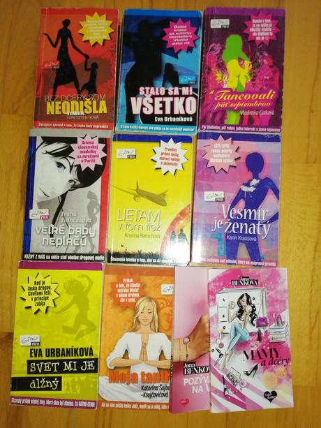 Knihy z evita press, čítané, 