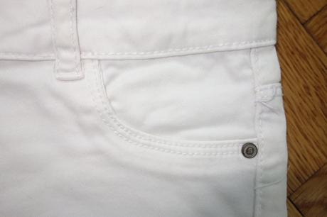 Biele šortky 7-8 rokov, 128