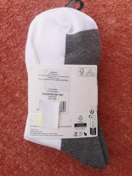 Calvin klein dámske ponožky 3 páry veľkosť 37-41, calvin klein,37 / 38 / 39 / 40 / 42