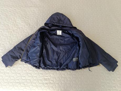 Dievčenská zimná bunda bombera, h&m,146