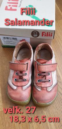 Kožené barefoot tenisky filii, filii,27