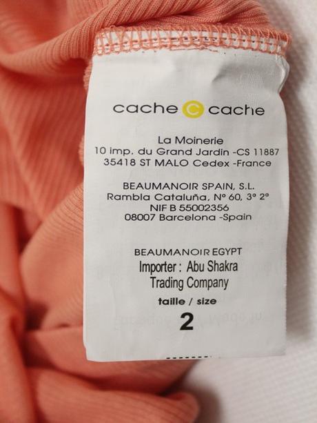 Rebrovaný top cache cache veľ. 38, m