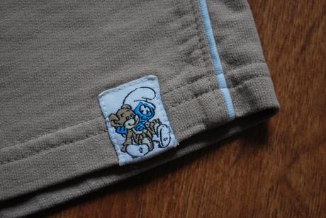 Šmolkové kraťásky, h&m,80