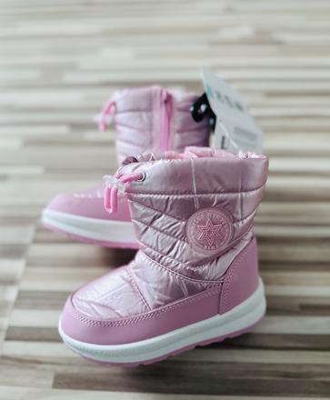 Krásne snehule zimné zateplené topánky, kik,26