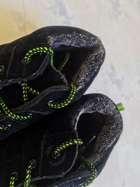 Teplé vysoké botasky s kožušinkou 43/44, 43