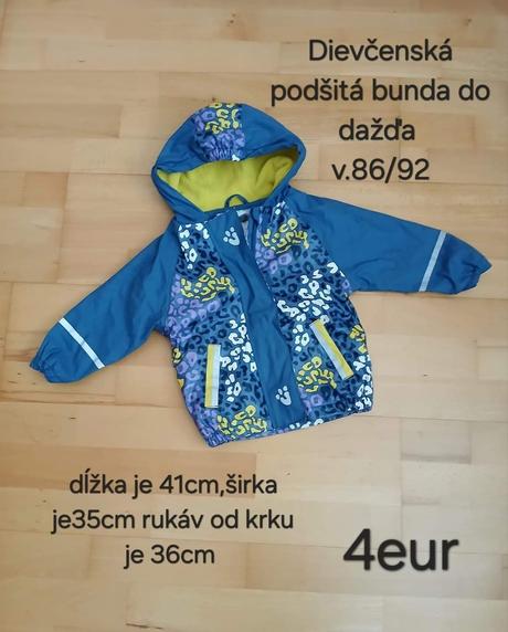 Bunda do dažďa, 86