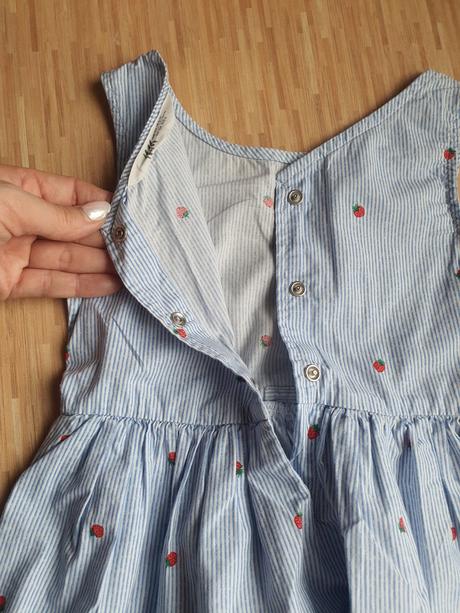 Saty s jahodkami, h&m,104