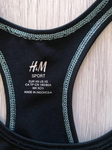 Športové tielko, h&m,xs