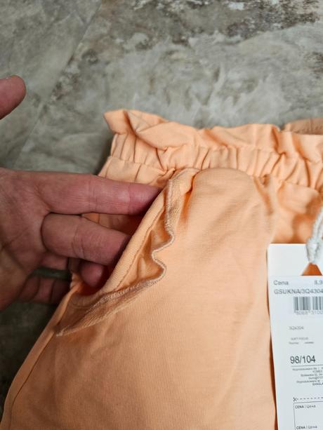 Lososová suknička 98/104, 98