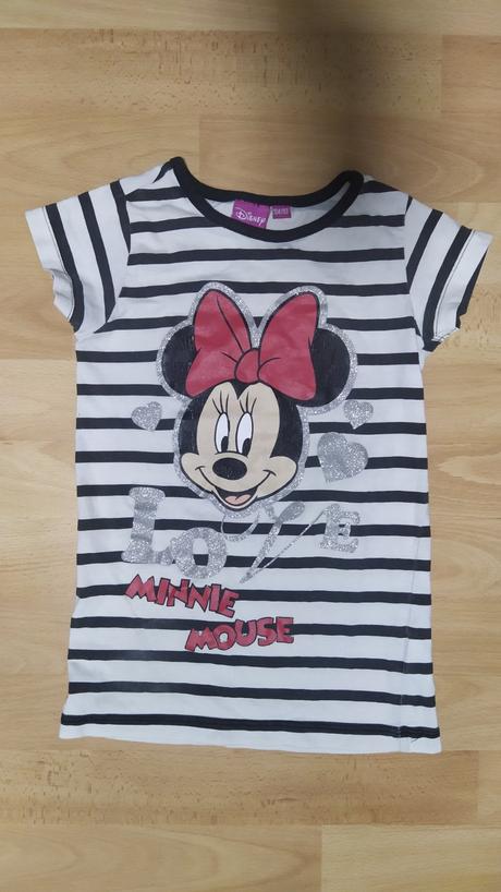 Veľ.104/110 tričko minnie, disney,104