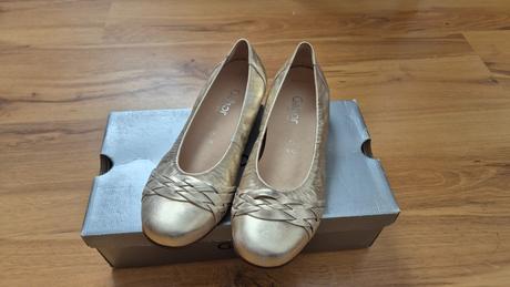 Baleríny gabor veľ. 37,5 pravá koža, gabor,37