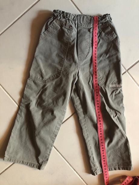 Tenké bavlnené nohavice, 98