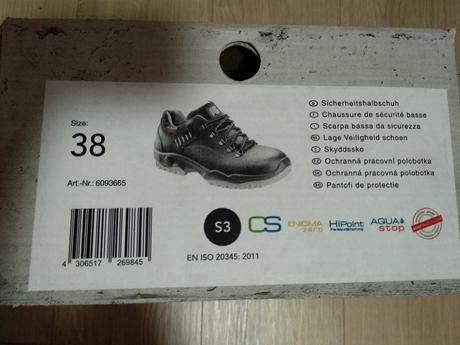 Pracovné topánky, 38