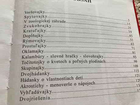 Tretia kniha hádaniek, 