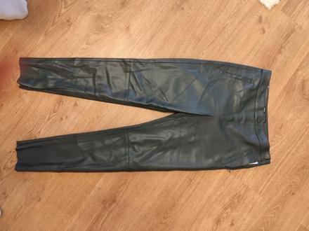 Nohavice, imitácia koze, zara,38