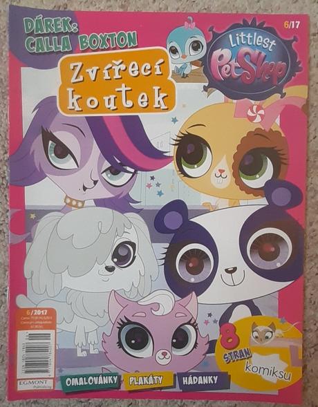 Časopisy my little pony a littlest pet shop,