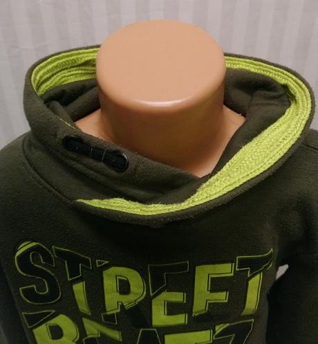 Chlapčenská olivová mikina, chapter, 146-152 cm, chapter young,152