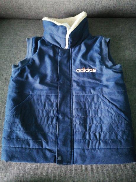 Teplá vestička zn. adidas, v. 80, 9-12 m., adidas,80