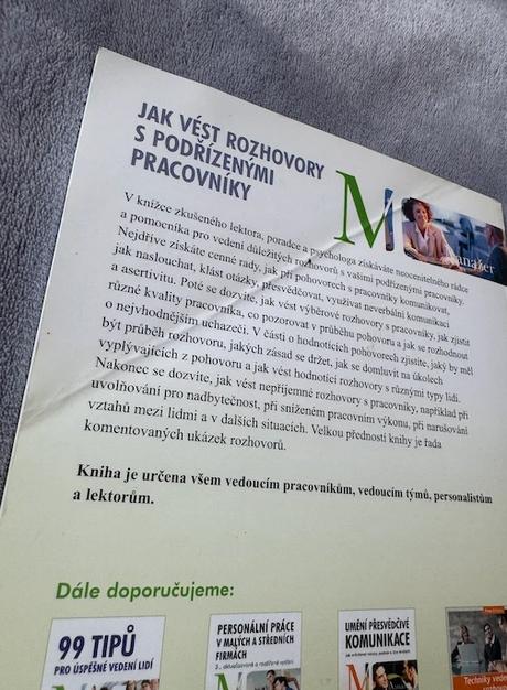 Jak vést rozhovory s podřízenými pracovníky, 