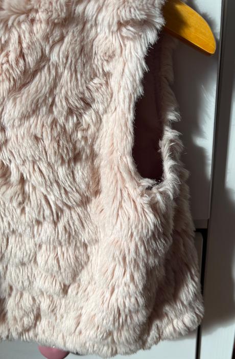 Bledoružová vesta, h&m, 98, h&m,98