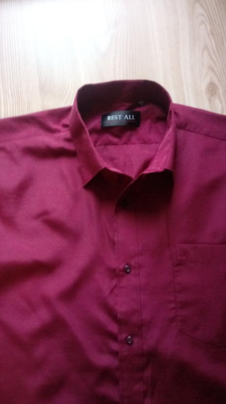 Bordova kosela kratky rukav, 41