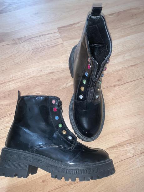 Lakované kotníkové topánky george 36, george,36