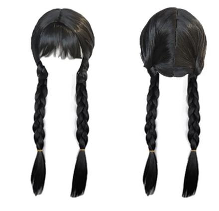 Parochňa vlasy wednesday adams family adamsnovci,