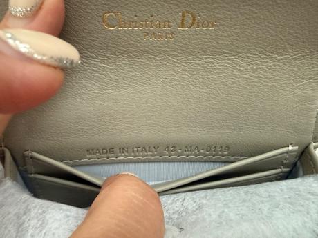 Dior saddle bloom card holder, dior