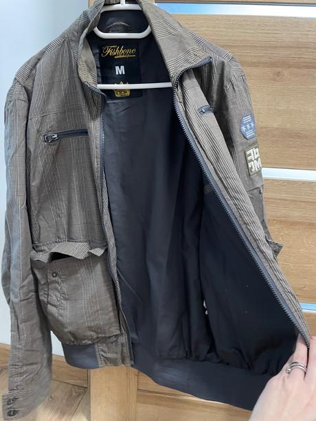 Hnedosivá bunda, fishbone,m