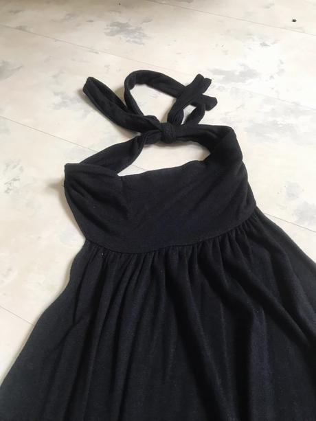 Luxusné tričko s holým chrbátom, l