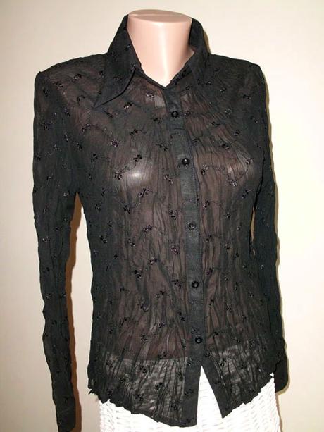 Ľahučká blúzka s kvetinkami vo veľ. m-l, m