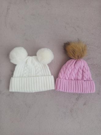 Čiapky veľkosť 80 - darujem, f&f,80