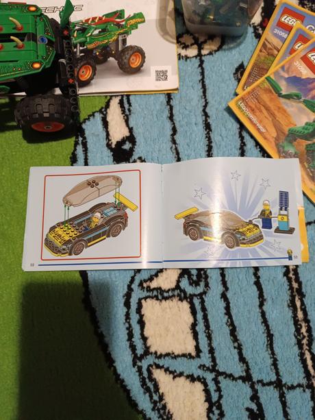 Lego creator + technic + 3 menšie sady, 