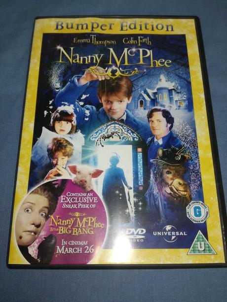 Dvd nanny mcphee  jul18, 