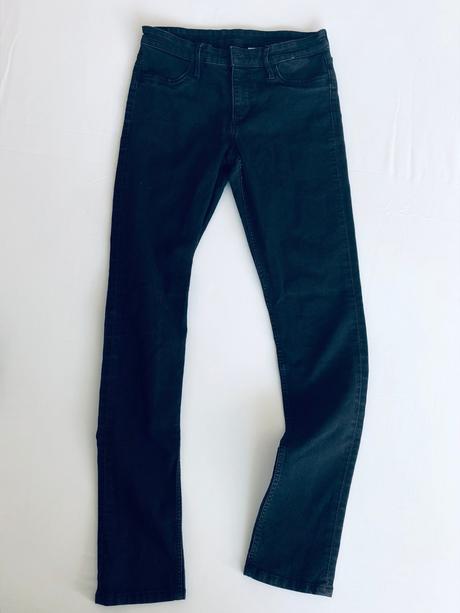Skinny fit elasticke rifle 158, h&m,158