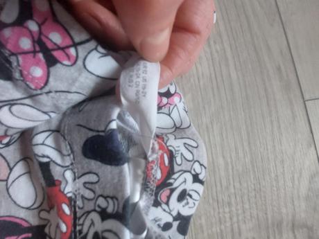 2x leginy mickey mouse 1x rifle, h&m,98