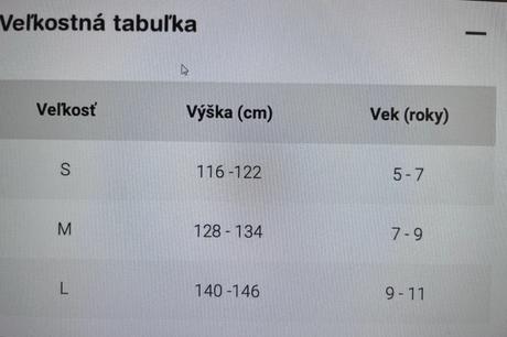 Detské legíny abraka, 134