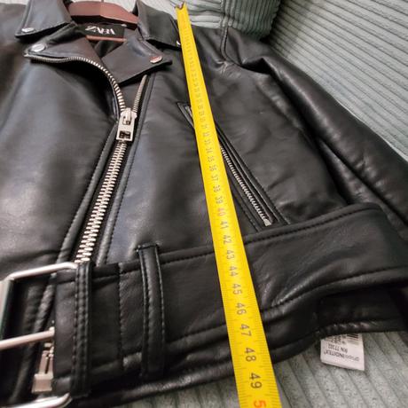 Koženková bundička, zara,xl