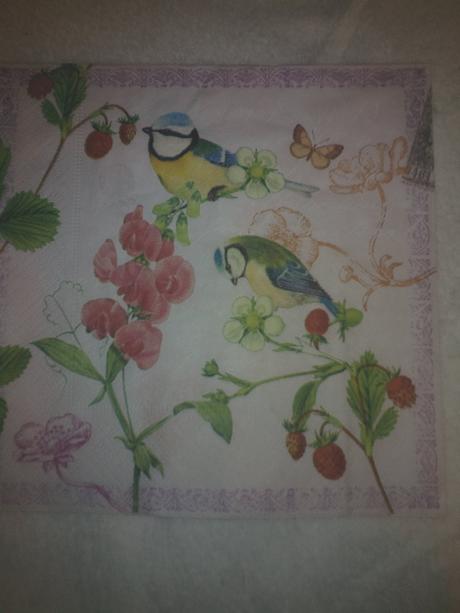 Servitky-zvieratka, sovičky a vtaky, 