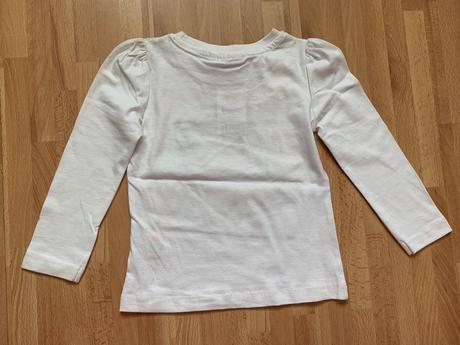 Hello kitty biele tričko s dlhým rukávom, 80