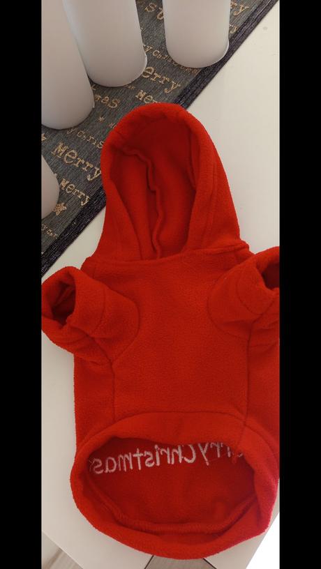 Vianočné obleckom pre čivavu, 1rok,