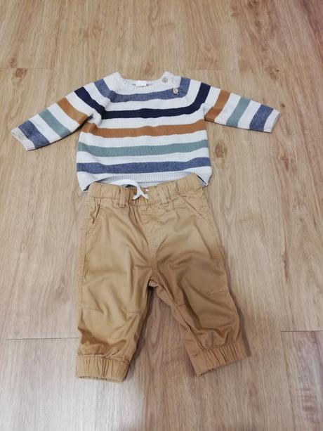 Suprava sveter nohavice, h&m,68